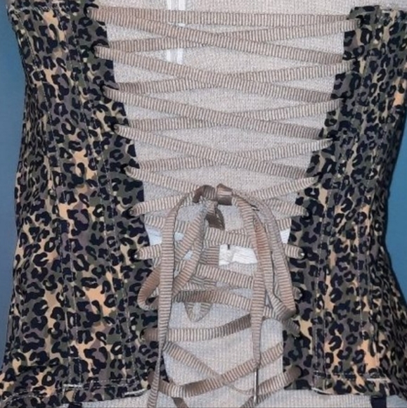 Frederick's of Hollywood lace up corset M - Picture 13 of 15
